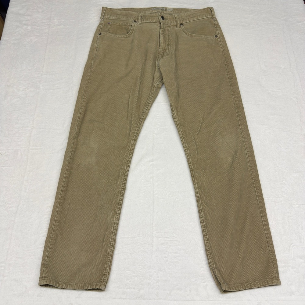 Patagonia Corduroy Pants Mens 34x30 Tan Straight Fit Chino Casual